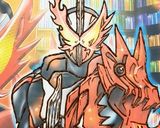 仮面ライダーセイバー☆ケーキキャラチョコ作り方5写真