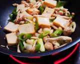 秋鮭の厚揚げしめじあんかけ作り方4写真