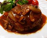 簡単 煮込みハンバーグ作り方10写真
