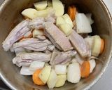 鶏スペアリブでカレースープ❣️作り方2写真