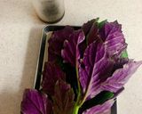 金時草のお浸し作り方1写真