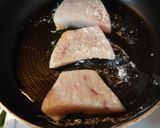 ヨウサマの減塩カジキのポン酢バター照焼き作り方2写真