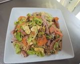 簡単!厚揚げと高菜の焼きビーフン作り方5写真
