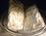 冷凍うどんで☆ベタつかない焼きうどん作り方1写真