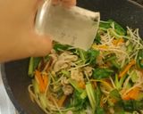 冷凍うどんで☆ベタつかない焼きうどん作り方9写真