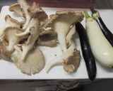 平茸と豚肉と茄子の甘辛炒め作り方3写真