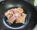 平茸と豚肉と茄子の甘辛炒め作り方7写真
