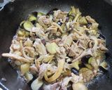 平茸と豚肉と茄子の甘辛炒め作り方11写真