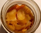 いんげんとチーズの細巻き　発酵生姜のガリ作り方4写真