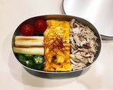 のっけ弁当(昭和っぽいのっけ弁)作り方1写真
