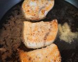 ヨウサマの減塩カジキのポン酢バター照焼き作り方3写真