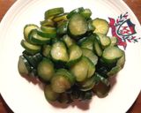 胡瓜の佃煮風　発酵生姜作り方2写真