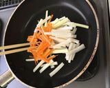 ベジ♪大根の皮のきんぴら作り方2写真