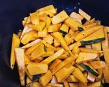 ホットクックでかぼちゃの炒め物作り方3写真