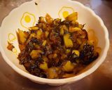 野沢菜の油炒め作り方6写真