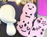 ハロウィン！カボチャ乗っけたオバケちゃん作り方1写真
