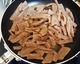 ピーマンとこんにゃくの焼き肉のタレ炒め作り方3写真