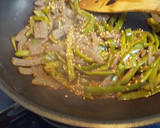 ピーマンとこんにゃくの焼き肉のタレ炒め作り方5写真