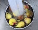 いちじくの赤ワイン煮（コンポート）作り方1写真