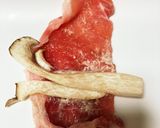 すき焼きのタレで豚ロースのエリンギ巻き作り方1写真