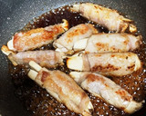 すき焼きのタレで豚ロースのエリンギ巻き作り方3写真