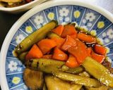 鶏肉とゴボウの照り焼き作り方5写真