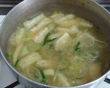 卵・春雨・ねぎのお味噌汁！ツルツル美味♪作り方3写真