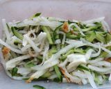 胡瓜・大根・竹輪のさっぱり酢の物♪作り方3写真