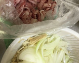 豚肉と玉ねぎとえのきの甘辛焼き作り方2写真