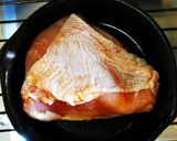 炭火焼風味のグリルチキン＊酒盗焼き作り方3写真