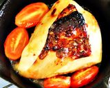炭火焼風味のグリルチキン＊酒盗焼き作り方4写真