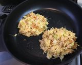 ベジ♪キムチの納豆おやき作り方2写真