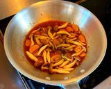 きのこと納豆の和風スパゲッティーニ作り方5写真