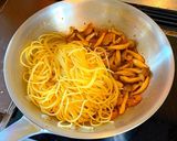 きのこと納豆の和風スパゲッティーニ作り方6写真