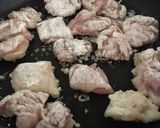 さつまいもと鶏肉の黒酢煮作り方3写真