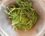 青菜のおひたし作り方2写真