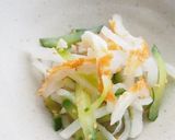 胡瓜・大根・竹輪のさっぱり酢の物♪作り方4写真