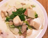 鶏胸肉とベーコン白菜のトロッとミルク煮作り方4写真