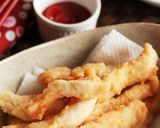 米粉で♡鶏のササミスティックフライ作り方4写真