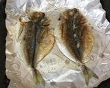 鯵の干物に玉ねぎ加えた　おつまみ風サラダ作り方2写真