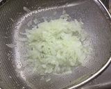 鯵の干物に玉ねぎ加えた　おつまみ風サラダ作り方4写真