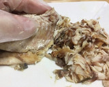 鯵の干物に玉ねぎ加えた　おつまみ風サラダ作り方5写真
