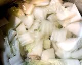 白菜と鶏団子のスープ作り方4写真
