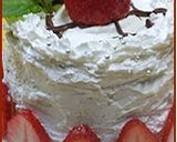 レンジで簡単☆苺ホールケーキ（卵乳小麦無作り方4写真