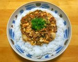 麻婆丼◎お手軽食材で簡単作り方7写真