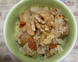 MrsWongちの菱角と枸杞の薬膳ご飯作り方11写真