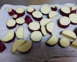 揚げない大学芋作り方2写真