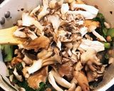 小松菜ときのこのチキンカレー作り方5写真