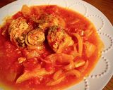 【簡単】サバ缶のトマトスープ作り方8写真