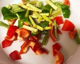 鶏胸肉とカラフル野菜のマスタードソテー作り方3写真